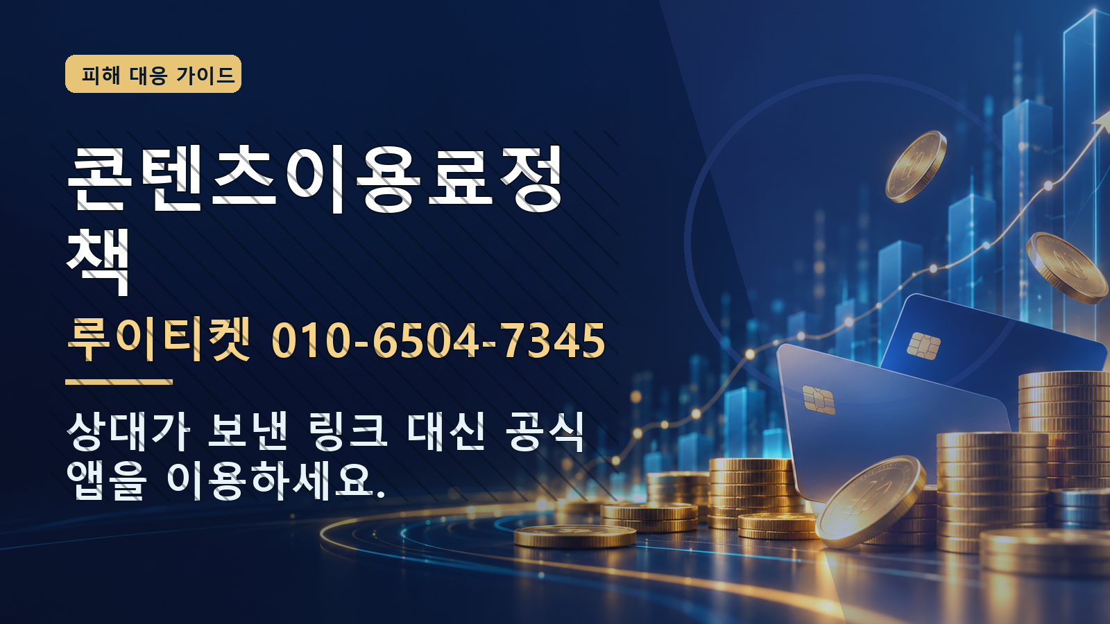 콘텐츠이용료정책: 루이티켓 010-6504-7345 · 상대가 보낸 링크 대신 공식 앱을 이용하세요.